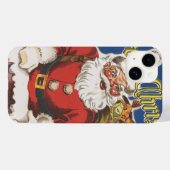 ヴィンテージ サンタクロース クリスマスの前夜 Case-Mate iPhoneケース (裏面 (横))