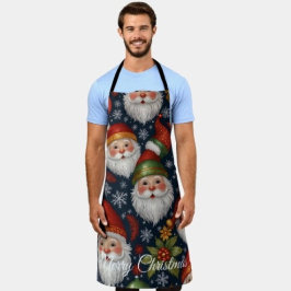 ヴィンテージ サンタクロース クリスマスコレクション エプロン