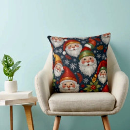 ヴィンテージ サンタクロース クリスマスコレクション クッション