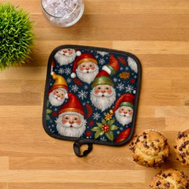 ヴィンテージ サンタクロース クリスマスコレクション 鍋敷き
