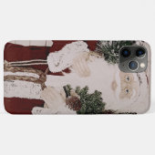 ヴィンテージ サンタクロース ポートレート クリスマス ホリデー Case-Mate iPhoneケース (裏面(横))