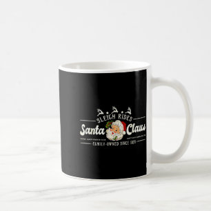 ヴィンテージ サンタ クリスマス スレッド ライド トナカイ レトロ コーヒーマグカップ