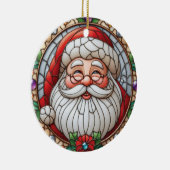 ヴィンテージ サンタ クリスマス セラミックオーナメント (右)