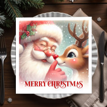 ヴィンテージ サンタ ルドルフ ホリデー クリスマス ディナー 