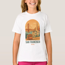 ヴィンテージ サンフランシスコ トラベル Tシャツ | レトロ Tee
