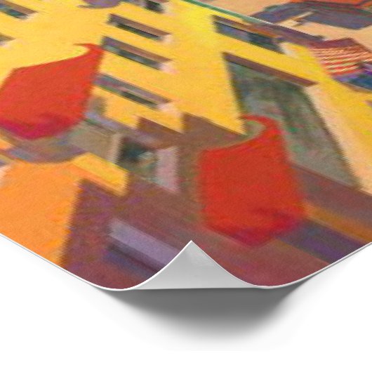 ヴィンテージ・サンフランシスコ・モスティティブのポスター ポスター (角)