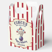 ヴィンテージ サーカスの象の誕生日 フェイバーボックス (オープン)