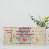 ヴィンテージ サーカス インビテーション (スタンド正面)