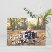 ヴィンテージ サーカス フォト ありがとうカード サンキューカード (スタンド正面)