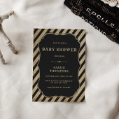 ヴィンテージ サーカス ベイビー シャワー 招待状 カーニバル