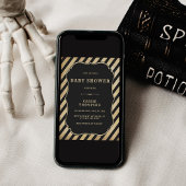 ヴィンテージ サーカス ベイビー シャワー 招待状 カーニバル