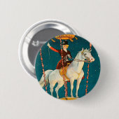 ヴィンテージ: サーカスBarnum及びベイリー- 缶バッジ (正面&裏面)