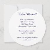 ヴィンテージ サーファーのキス ウェーブ チェンジ オブ アドレス 案内状 (裏面)