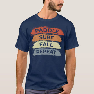 ヴィンテージ サーフィン 名言 少年 Tシャツ