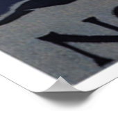 ヴィンテージ"ザラルクフローレンスランンドボルド抽象芸術 ポスター (角)