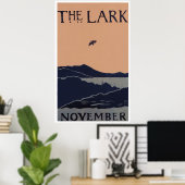 ヴィンテージ"ザラルクフローレンスランンドボルド抽象芸術 ポスター (ホームオフィス)