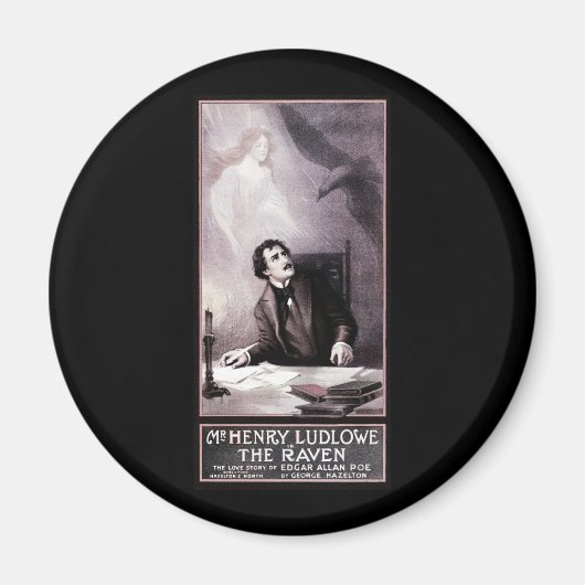 ヴィンテージ・ザレイヴン劇場 マグネット (正面)