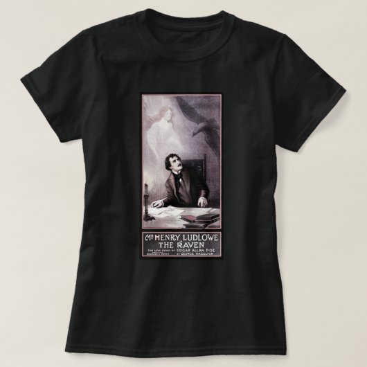 ヴィンテージ・ザレイヴン劇場 Tシャツ (デザイン正面)