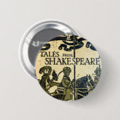 ヴィンテージ『シェイクスピア物語』ブックカバー 缶バッジ (正面&裏面)