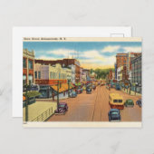 ヴィンテージ、シェネクタディ・ニューヨーク ポストカード (正面/裏面)