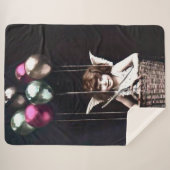 ヴィンテージ シェルパブランケット (正面(横))