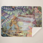 ヴィンテージ シェルパブランケット (正面(横))