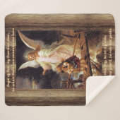 ヴィンテージ シェルパブランケット (正面(横))