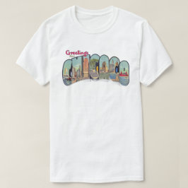 ヴィンテージ シカゴ グリーティング Tシャツ