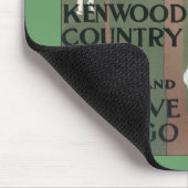 ヴィンテージ・シカゴ・テニス・ポスター マウスパッド (コーナー)