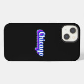 ヴィンテージ シカゴ iPhoneケース (裏面横)