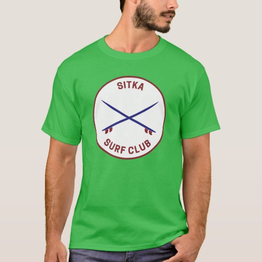 ヴィンテージ シトカ アラスカ サーフ クラブ Tシャツ (正面)