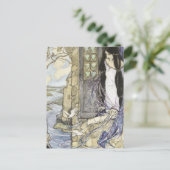 ヴィンテージ – シャロットの婦人。 ポストカード (スタンド正面)