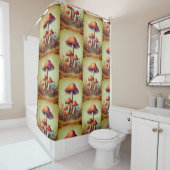 ヴィンテージ シャワーカーテン (インサイチュ)