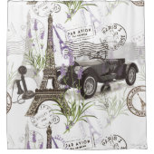 ヴィンテージ シャワーカーテン (正面)