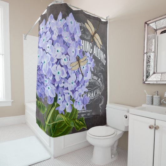 ヴィンテージ シャワーカーテン (インサイチュ)