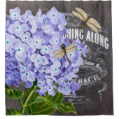 ヴィンテージ シャワーカーテン (正面)