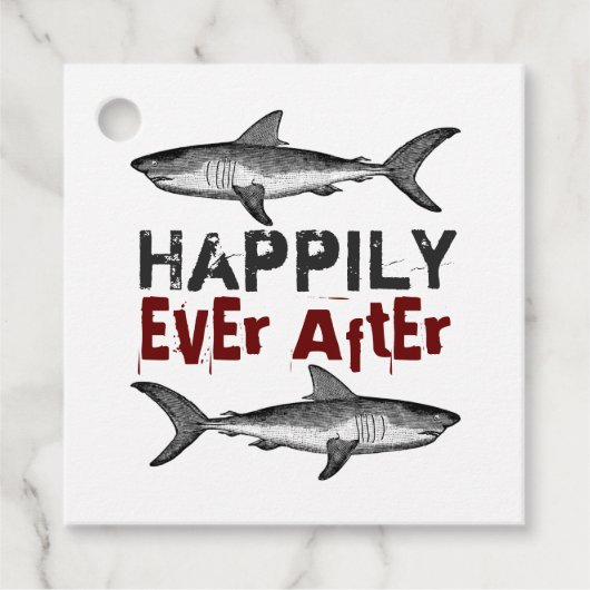 ヴィンテージ・シャークの後で幸結婚福 フェイバータグ (正面)