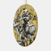 ヴィンテージ・シュームパンク海賊 セラミックオーナメント (右)