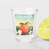 ヴィンテージ ショットグラス (正面)