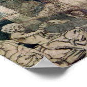 ヴィンテージ　シークレット・ガーデン　ナーサリー　子供部屋　アート ポスター