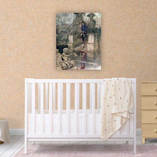 ヴィンテージ　シークレット・ガーデン　ナーサリー　子供部屋　アート ポスター