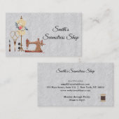 ヴィンテージ·シームストレス 名刺 (正面/裏面)