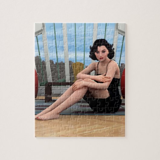 ヴィンテージ ジグソーパズル (縦)