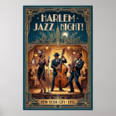 ヴィンテージ・ジャズ1930年代アートポスター ポスター (正面)