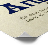 ヴィンテージ・ジャック・ジョンソン対アーサー・クラヴァン・ファイト ポスター (角)