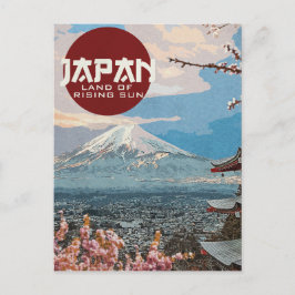 ヴィンテージ・ジャパン富士山旅行   ポストカード