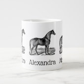 ヴィンテージ ジャンボコーヒーマグカップ (正面)