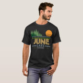 ヴィンテージ・ジューン湖 Tシャツ (正面フル)