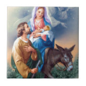 ヴィンテージ・ジョゼフとメアリーとベビー・イエス タイル (正面)