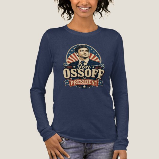 ヴィンテージ ジョン・オソフ大統領政治 トライブレンドＴシャツ (正面)